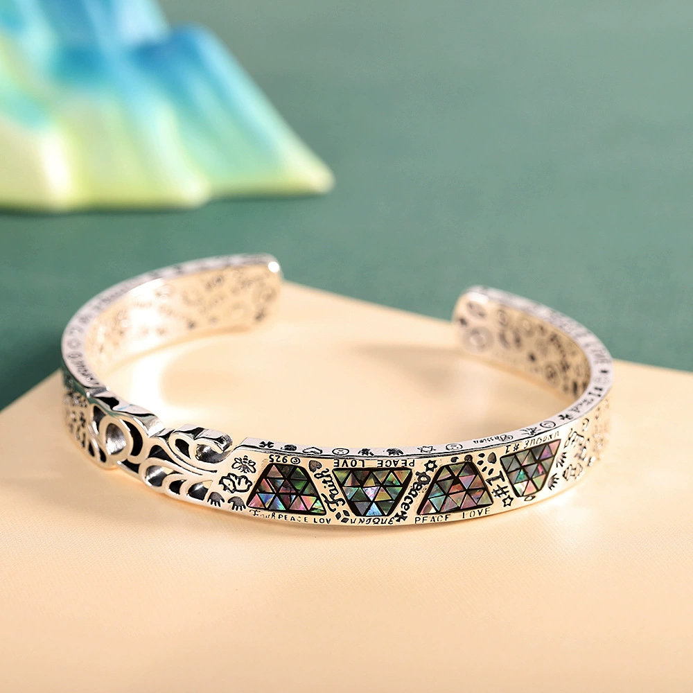 人品银品 Модные украшения, трендBracelet, набор, образец серебра 925
