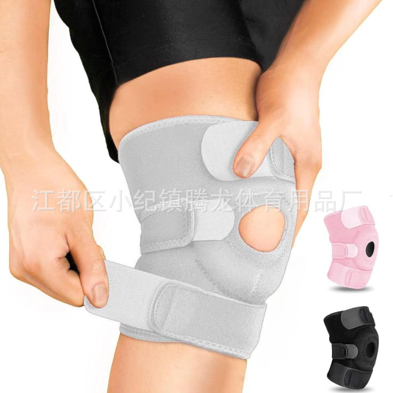 Amazon's Best-Selling Sports Knee Pads, Shock-Absorbing and Stabilizing Patella Open Jump Rope, Cycling, Mountaineering, Basketball Knee Pads