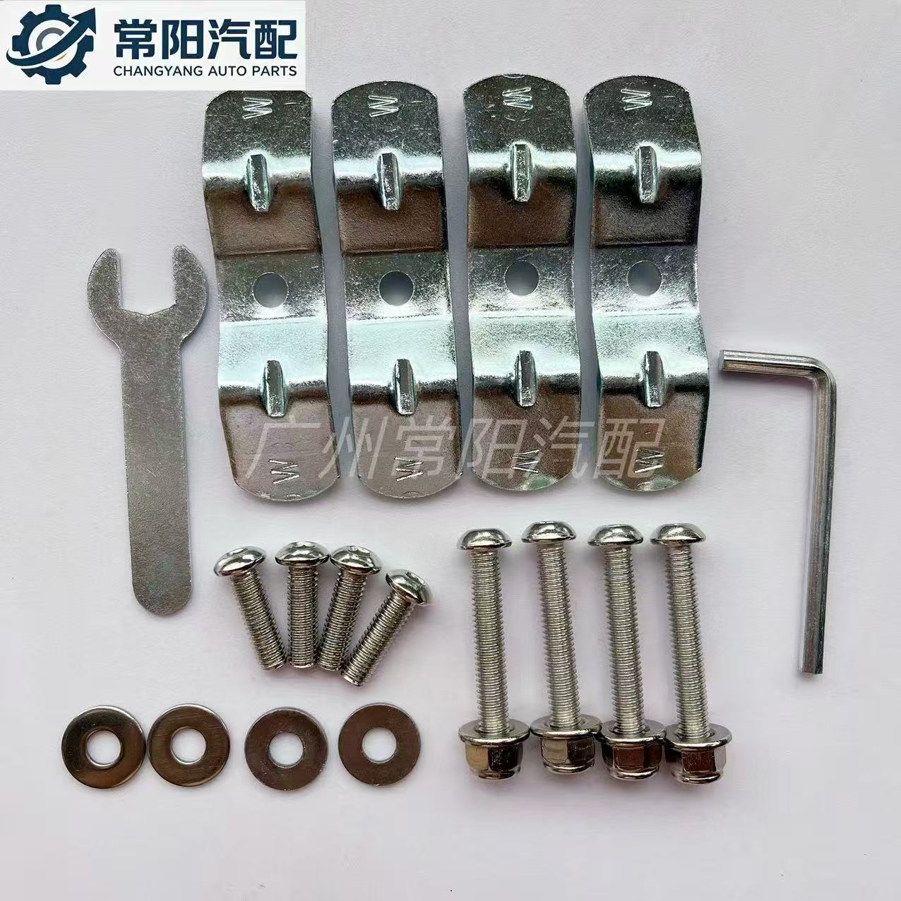 Universal motorcycle tail box quick-release buckle, motorcycle aluminum alloy side box screw kit accessories, shockproof tail box buckle