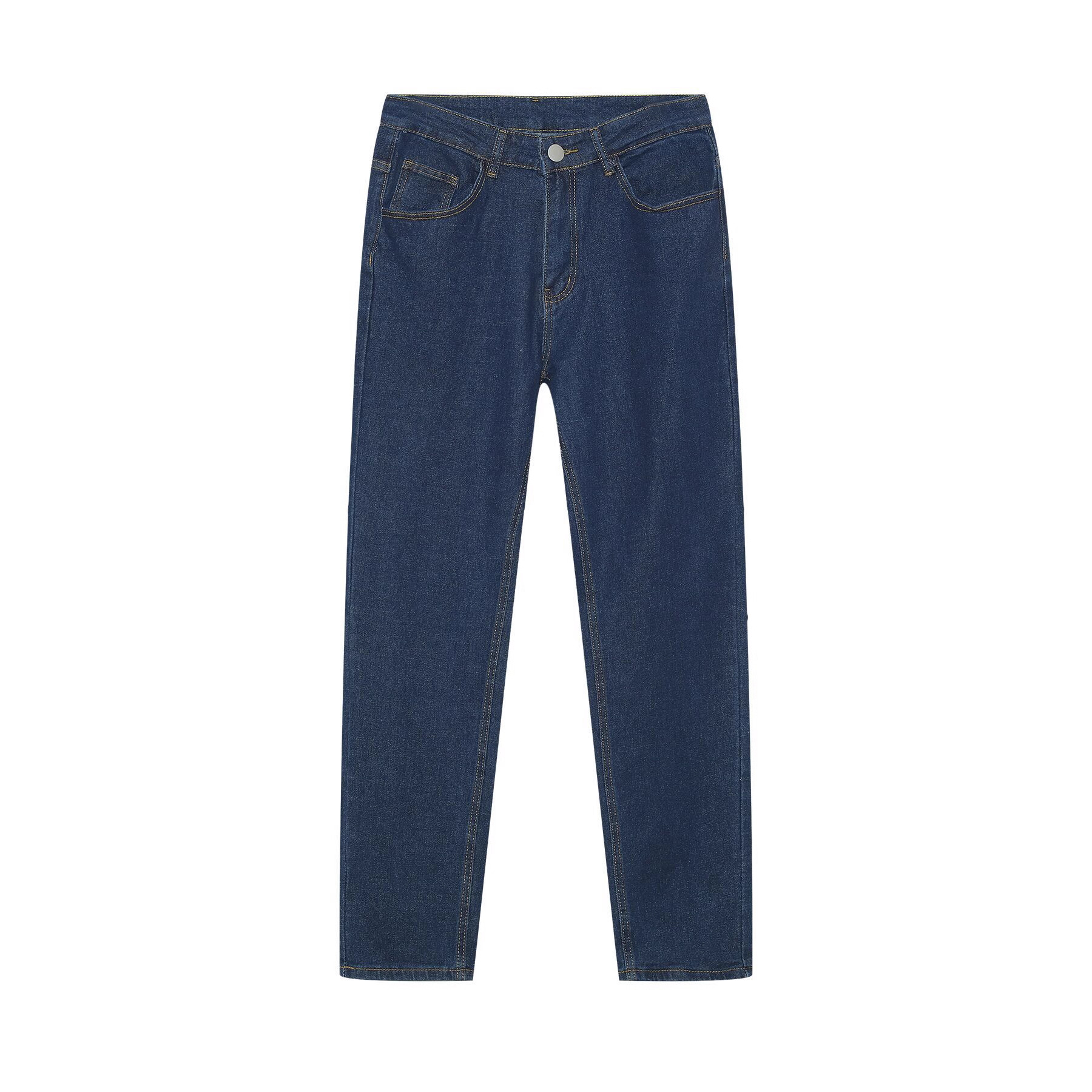 Jeans Ajustados para Hombre de Algodón con Bolsillos Múltiples para Uso Diario image 4
