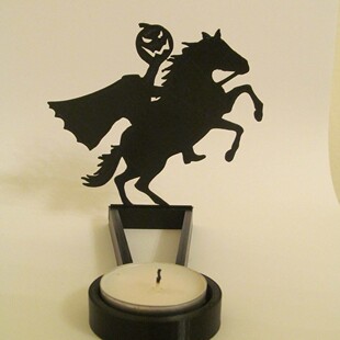 Cross Border Halloween Decorations Funny Shadow Stand Funny Candle Holder Desktop Ornament A20