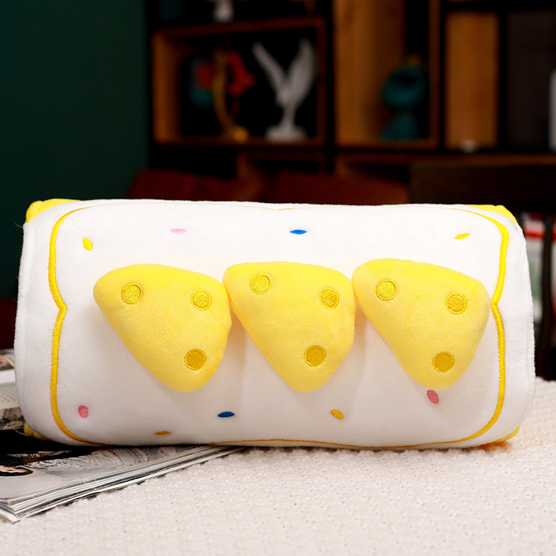 Siesta para niños pastel rollo manta cubierta edredón siesta de oficina aire acondicionado manta coche cubierta pierna Manta se puede almacenar