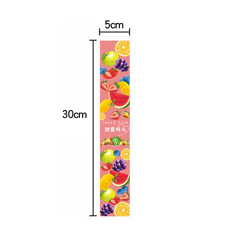 Adhesivo para hornear puff de yemas de huevo, carne crujiente, pegatinas de fresa, pegatinas de pastel de leche de soja.