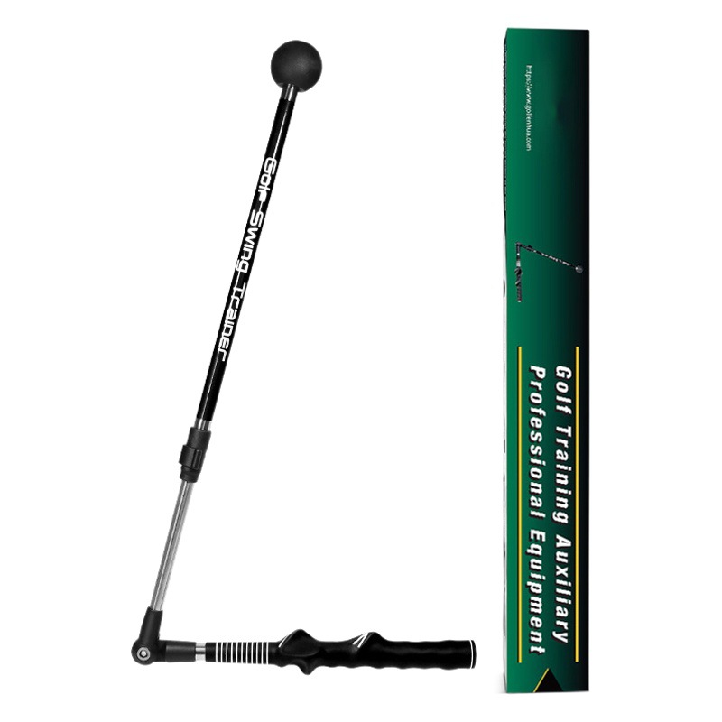 Transfronterizo caliente Golf Swing entrenador corrector plegable acción corrector telescópico Swing ayuda
