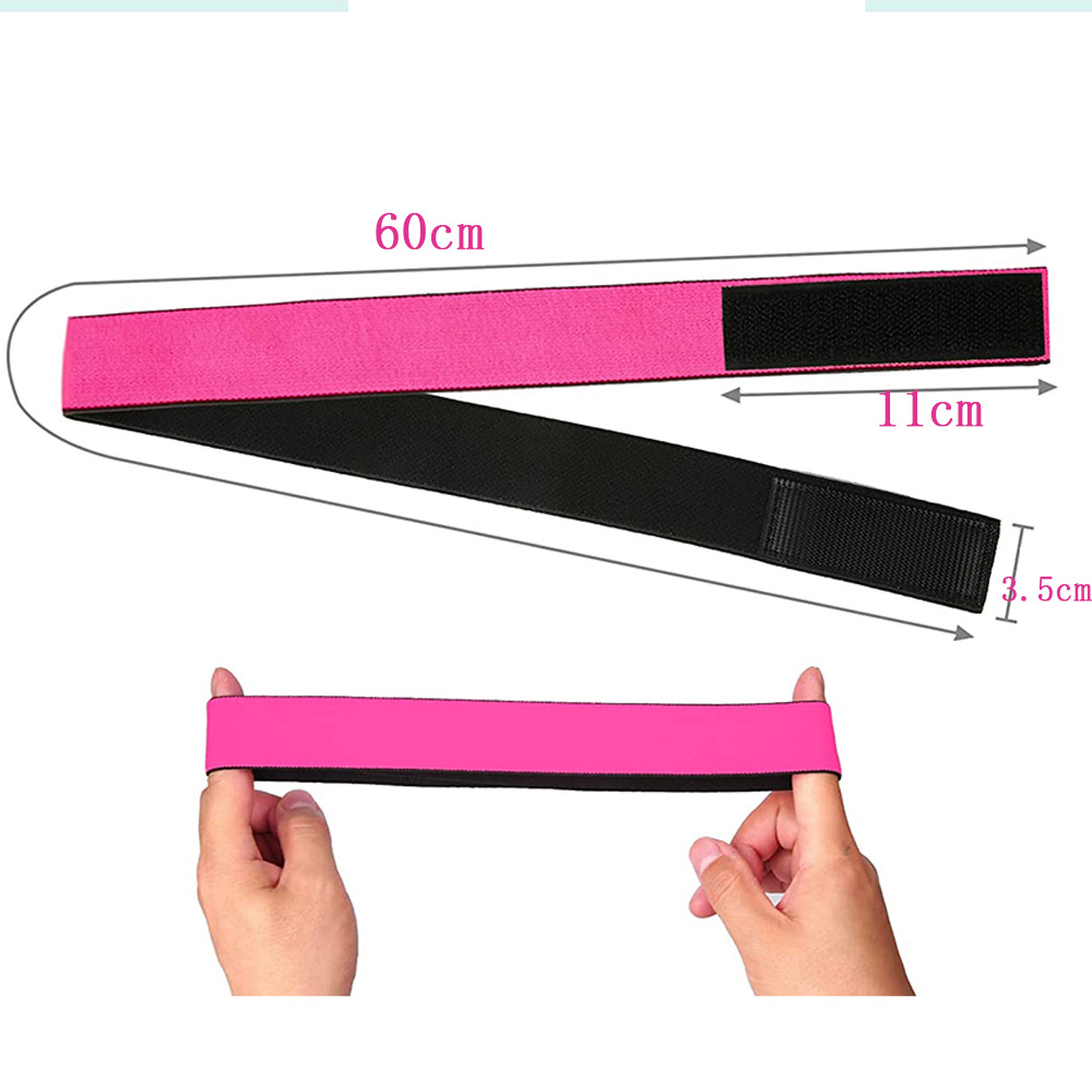 假髮鬆緊髮帶 可調節魔術貼鬆緊帶 雙色鬆緊頭帶 elstic wig band