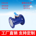 大口径螺翼式水表 工程 工业用法兰冷热水表