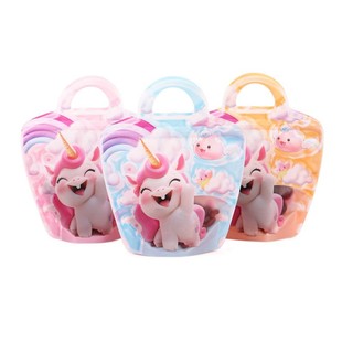 Frosted Unicorn Special-Shaped Bag Self-Standing Zipper Bag Food Packaging Bag Ziplock Bag Sealed Bag Candy Biscuits