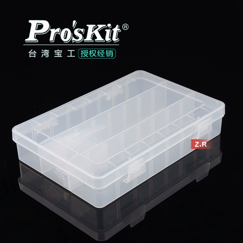 Тайвань Baogong 203-132E многофункциональная коробка для комбинированных деталей, отделка пластиковой коробки для хранения, классификационная коробка, устойчивая к падению
