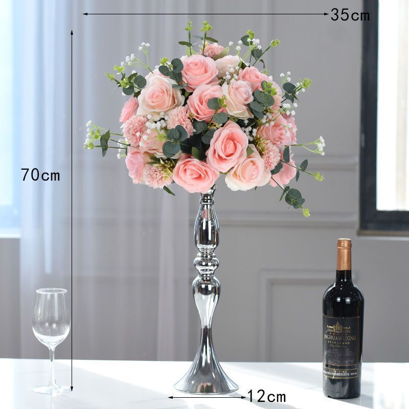 핑크색 대형 은화병