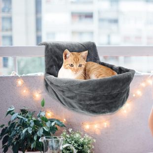 Amazon explosions radiator cat hanging cat hanging bed windowsill nest detachable cat hammock winter cat nest