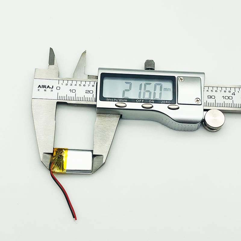 3.7V polymer lithium battery 401 520 100mAh applicable Bluetooth headset selfie stick Smart Lock GPS