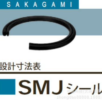 日本SAKAGAMI 阪上 活塞杆用密封件SMJ型 进口密封件 轴用液压密