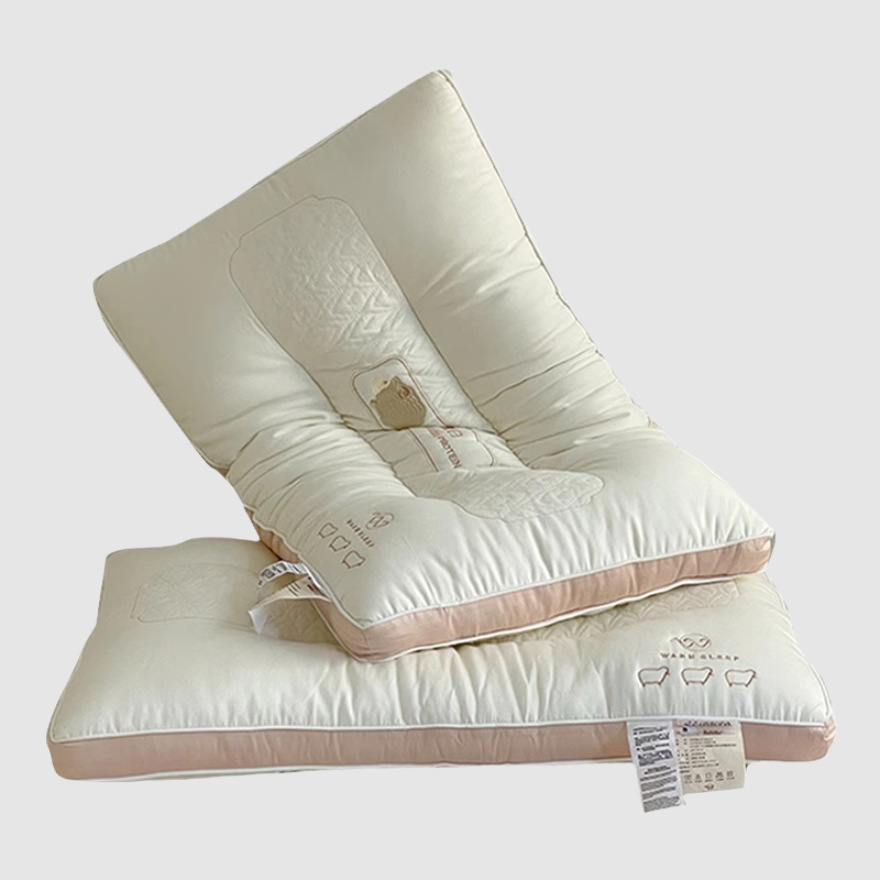 Almohada de gama alta súper suave, almohada, protección de la columna cervical, ayuda a dormir, mujeres adultas, un par de anti-ronquidos en casa, sueño profundo