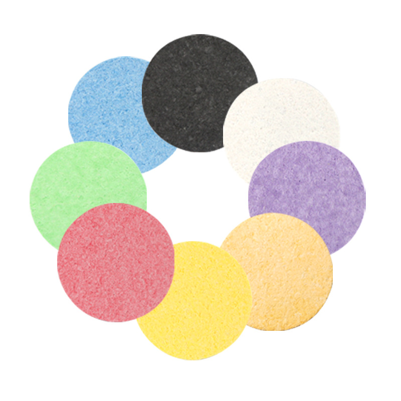 Venta caliente transfronteriza de pulpa de madera de algodón cara lavado soplo de compresión desechable lavado de cara soplo redondo en forma de corazón Toner limpieza lavado de cara artefacto