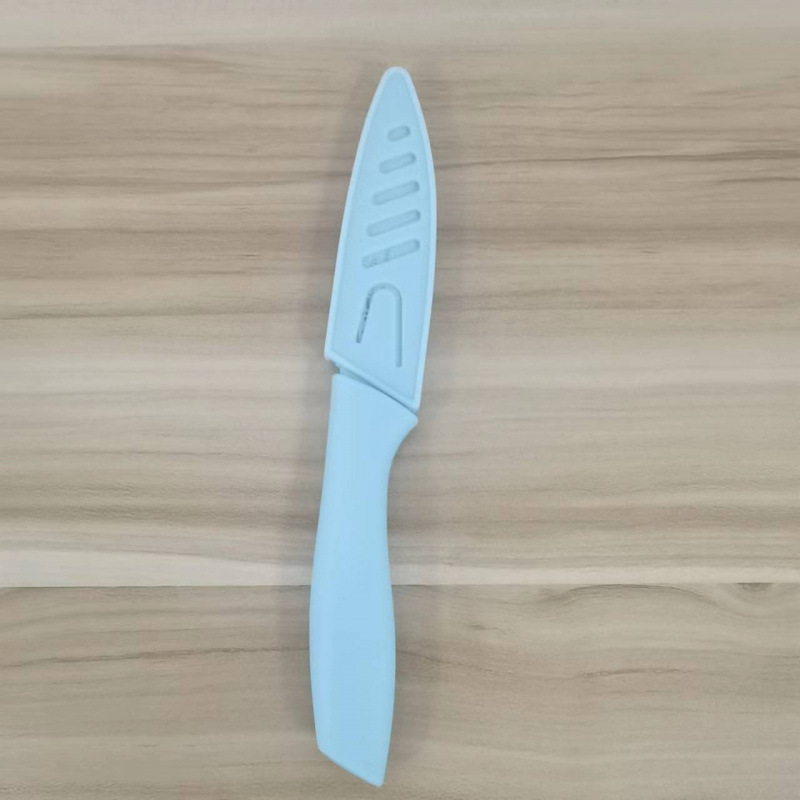 Fabricantes de cuchillos de pintura de cocina de acero inoxidable seis piezas con platos afilados caja de regalo al por mayor comercio exterior spot