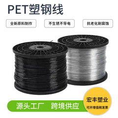PETプラスチック鋼線 農業果樹園架線 温室幕線 高強度圧延フィルム鋼線 新素材ポリエステル線