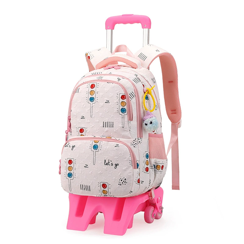 自然鱼 Cartoon capacious suitcase, backpack
