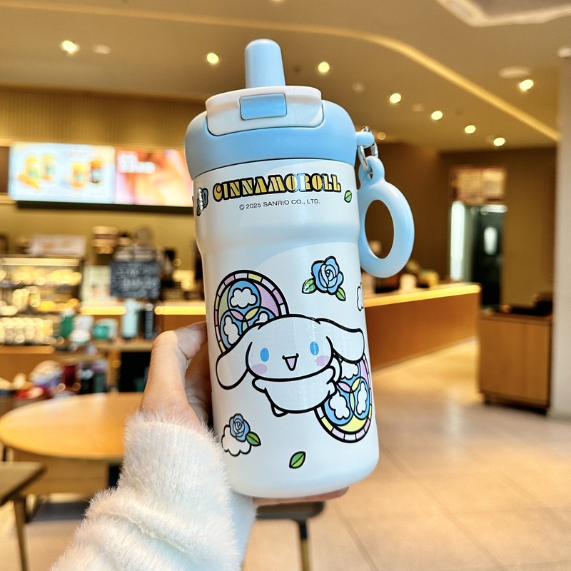 三丽鸥大容量保温杯2025新款冰霸杯高颜值吸管泡茶水杯子生日礼物|undefined