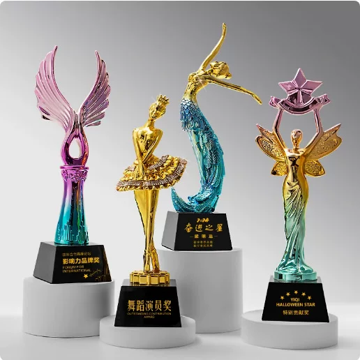 Новое креативное танцевальное crystal трофей медаль из металла смола танец латина балет квадратный танцевальный конкурс награды
