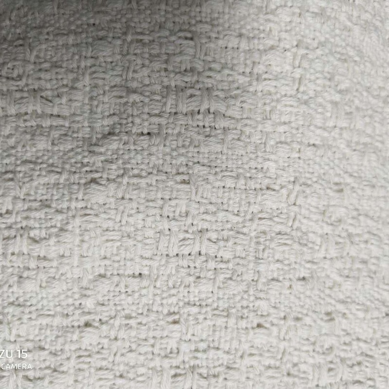 Dongguan Helite Trading Cotton Coarse-Grained Jacquard Tassel Thick Fabric Coarse-Grained Jacquard Tea Mat Luggage Handbag Carpet Cushion