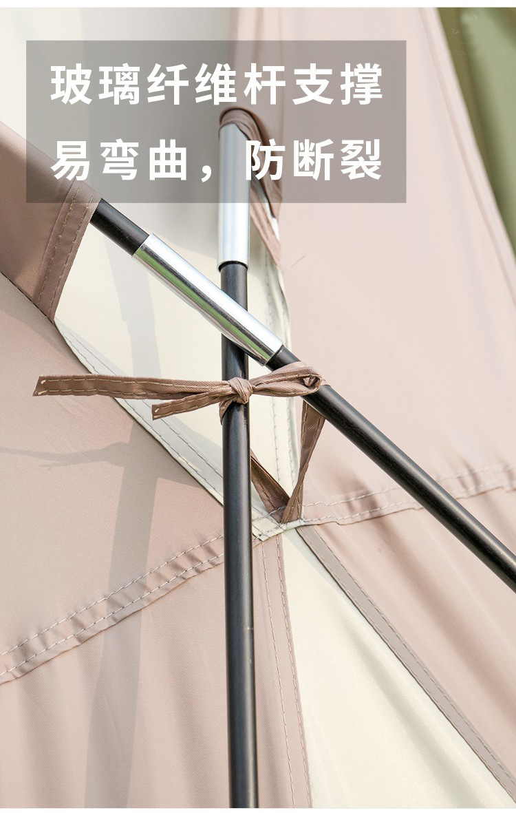 Cross-Border Exclusive Supply of Dome Canopy Tents for Export, Outdoor Rainproof Camping Sunshade and Rain Shelter, Direct Supply from Factory