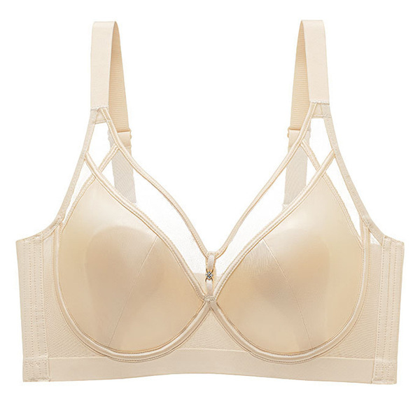 6622 Women's underwear thin bra big breasts look small and slim and…