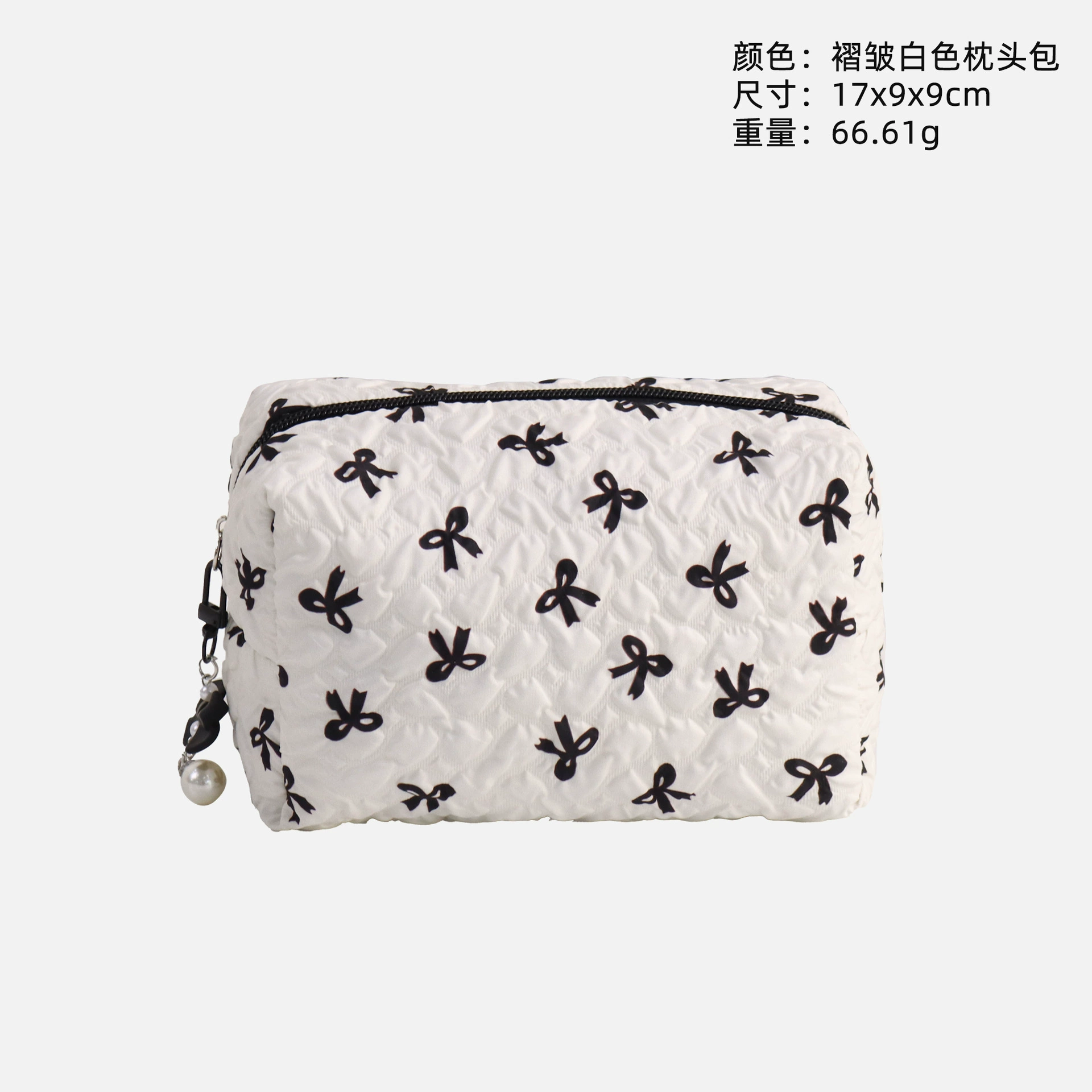 Увеличительная косметичка с бантом, милый маленький клатч, кошелек, пакет для хранения