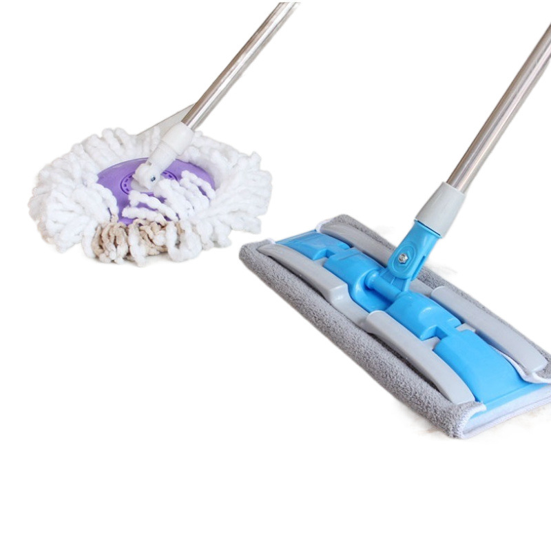 Lazy Hair Flat Mop Electrostatic Ceramic Tile Household Wash-free Floor Flat Mop Large Hand-free Cloth Floor Mop