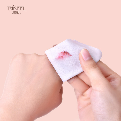 Chuanqi'er 120 pieces aloe vera makeup remover wipes disposable deep cleansing makeup remover cotton wipes face lip eye makeup portable