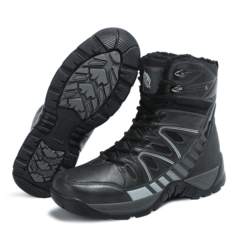 Herrenstiefel Offroad Militärstiefel Wanderschuhe_voghion.com