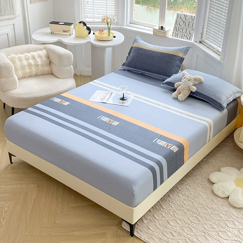 Cotton sheet, fresh bedspread, non-slip mattress, protective case