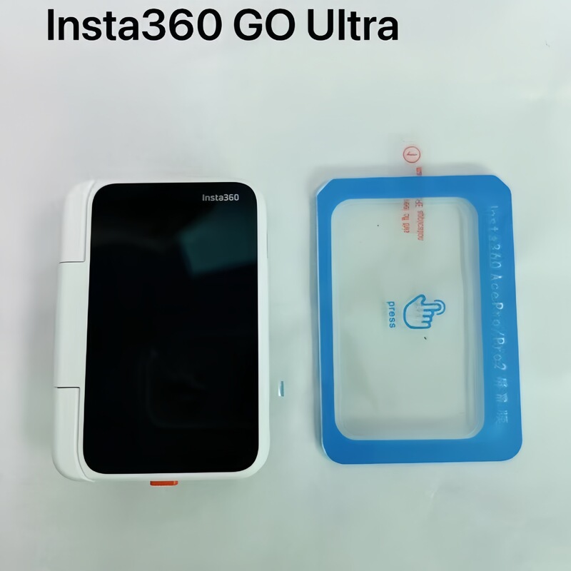 适用影石Insta360 GOUltra高清透明屏幕保护膜高铝大弧钢化玻璃膜|undefined