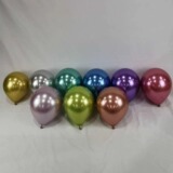 帅安 Металлический латексный воздушный шар, 8 грамм, 12 дюймов, 10 дюймов
