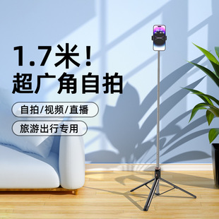 Shake tone selfie stick floor stand mobile phone tripod photo fill light new shooting vlog
