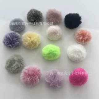 无线领夹麦克风防风毛套 领夹麦海绵防风棉套 源头工厂现货