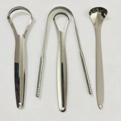 不鏽鋼U型刮舌器舌苔清潔口腔護理工具玫瑰金U型舌苔清潔神器