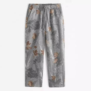 2024 Autumn and Winter Cross-Border European and American 3D Digital Printing Fleece Couple Pants Casual Sweatpants