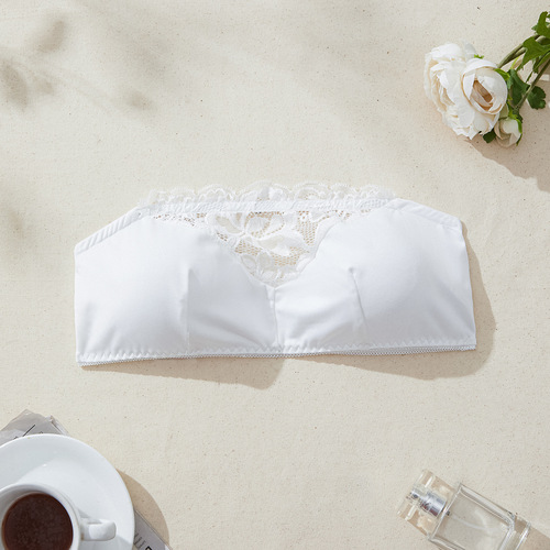 Clearance Sale: No Returns or Exchanges — European & American Style, Sexy Lace-Mesh Design, Versatile Casual Base Top, No Chest Pads, Wrap-Style Bra 3016