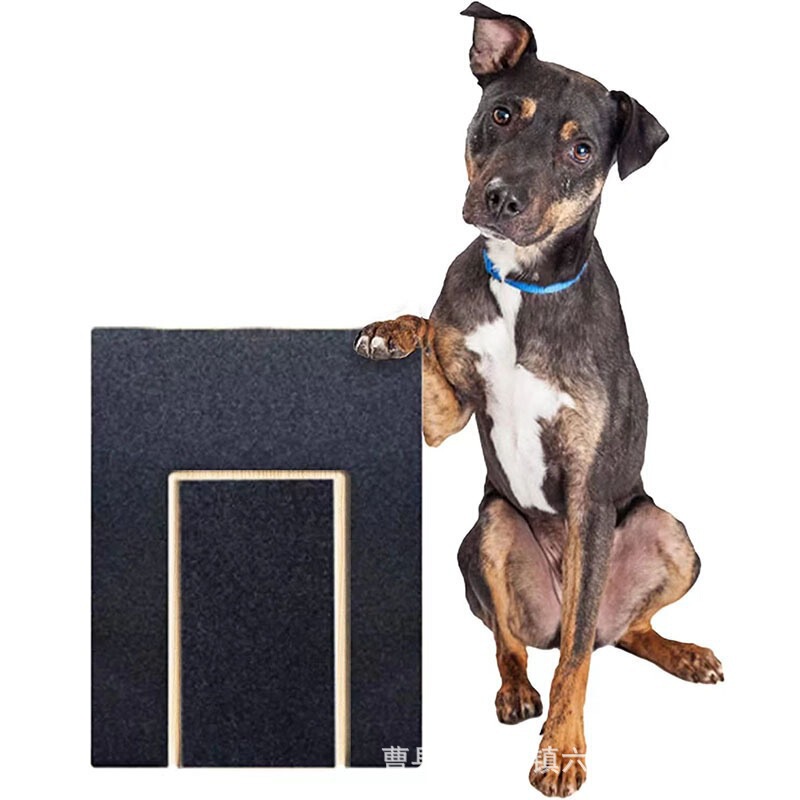 無垢材犬爪スクレーパー、引き出し式修理爪やすりボード、ペット用品スクラッチボード、サンドペーパースクラッチボード|undefined