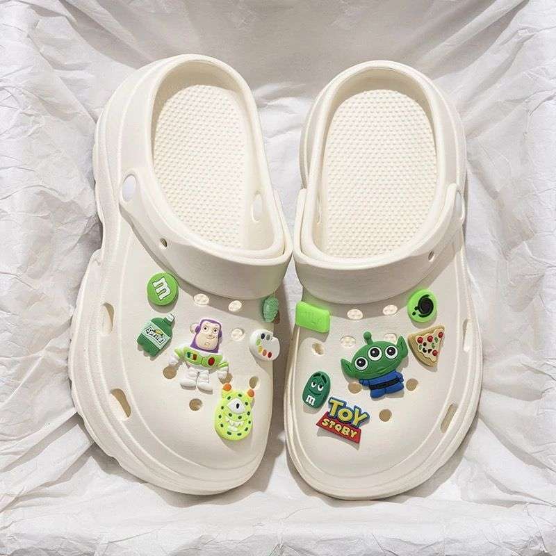 화이트 [버즈라이트이어] 키높이 7.0/슬리밍-34-35 (33-34피트 권장)