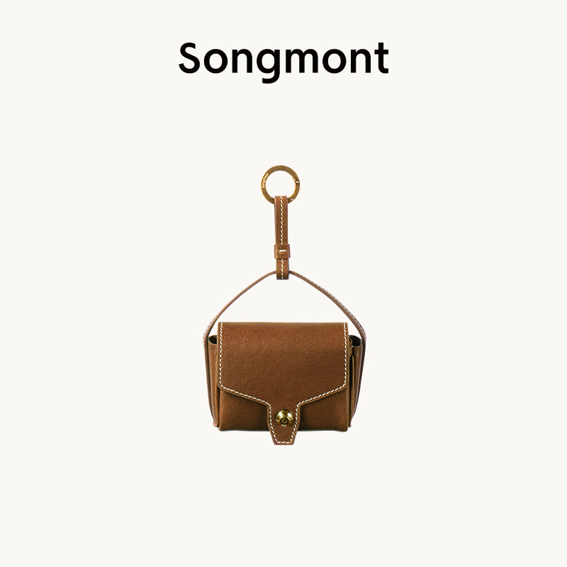 Songmont山下有松无事珠勇气石转运筒虎牙肩带乌朵编织耳机包挂件|undefined