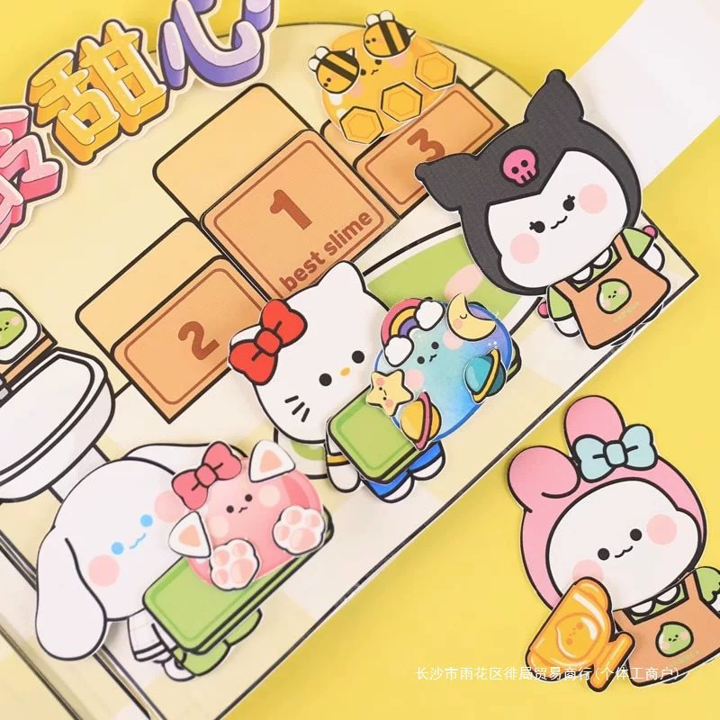 Sanrio, слайм, ручная работа, не требует разрезания, новая коллекция
