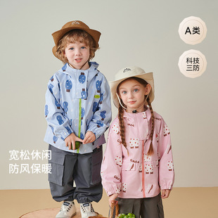 Children's Outwears, Spring & Fall Baby Clothes, Boys and Girls Hooded Outwears, Kidsren's Outing Tops, Kidsren's Long Sleeves
