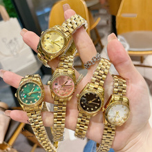 名表石英手表女男代发微商劳力家士系列时尚潮流钢带手表女