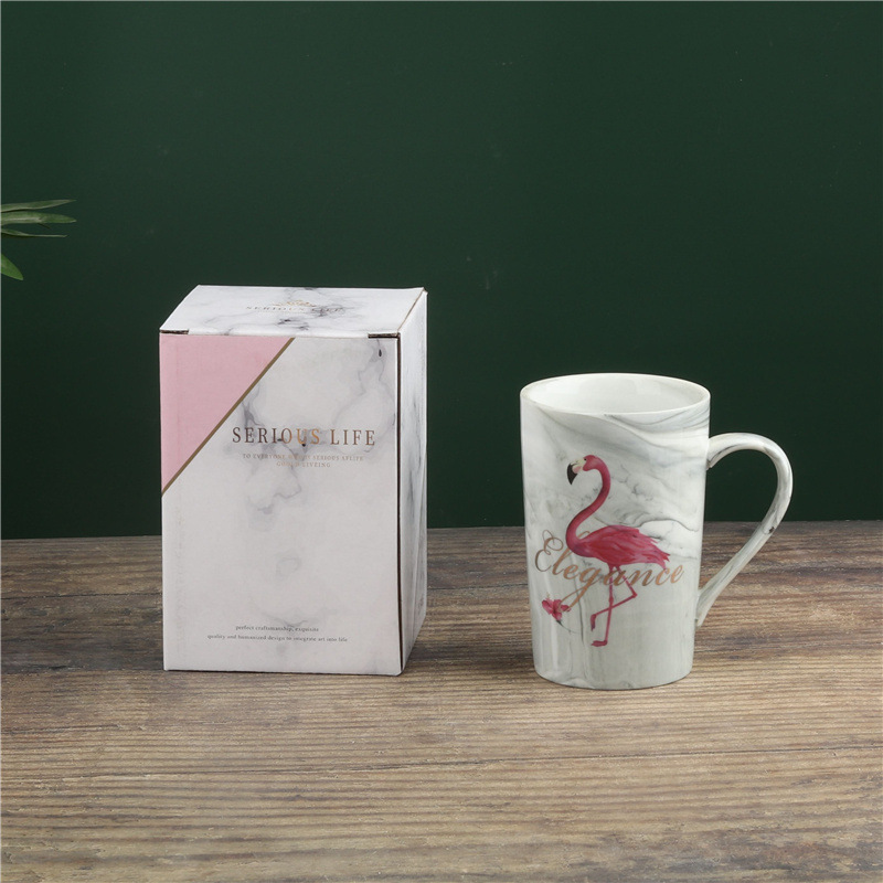 Taza de pareja creativa taza de agua mano regalo joyería publicidad taza de apertura actividad regalo Taza de cerámica que hace registro