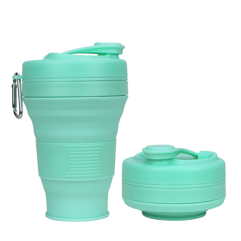 Al Aire Libre portátil de gran capacidad deportes hervidor plegable retráctil taza de agua taza de café de viaje enjuague bucal taza actividad regalo