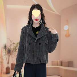 2025年秋季新款气质时尚潮流显瘦百搭短款女士休闲外套