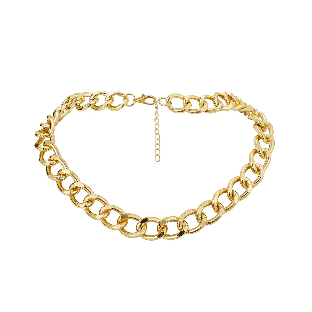 Fashion U Shape Iron Plating Unisex Necklace 1 Piece