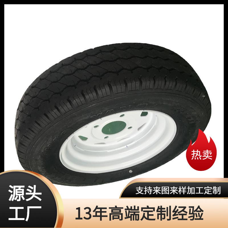 子午线轮胎电动观光车宜昌鑫威155R12型真空胎原厂配件车轮