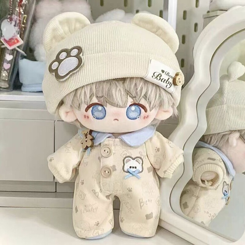 20cm Baby Clothes Pajamas Climbing Clothes Cotton Doll Female Doll Doll Replacement Cute Super Cute Genuine Original 20cm Baby Clothes Pajamas Climbing Clothes Cotton Doll Female Doll Doll Replacement Cute Super Cute Genuine Original